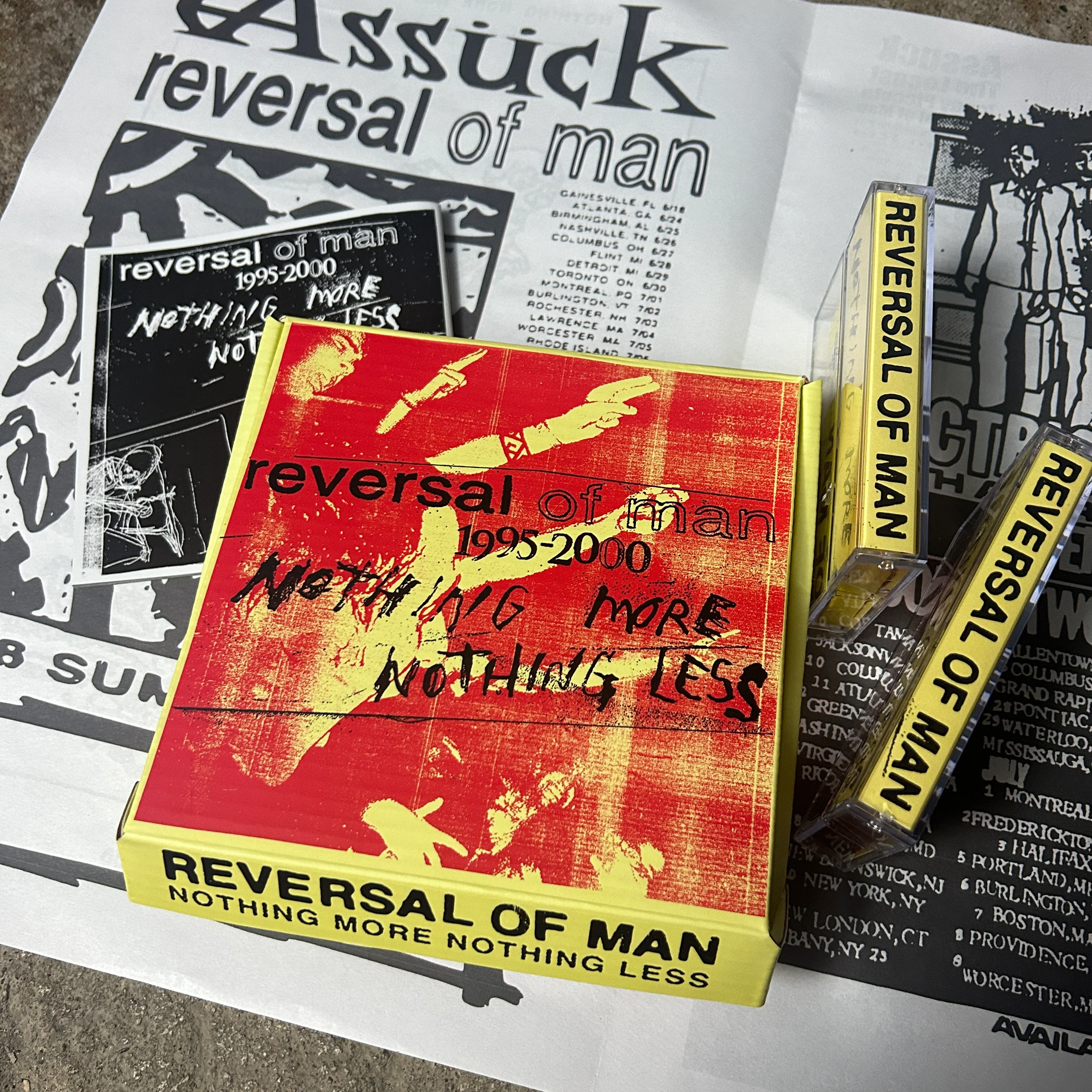 Reversal Of Man – Nothing More Nothing Less - 2x Cassette Boxset, 3xLP Vinyl - Image 2